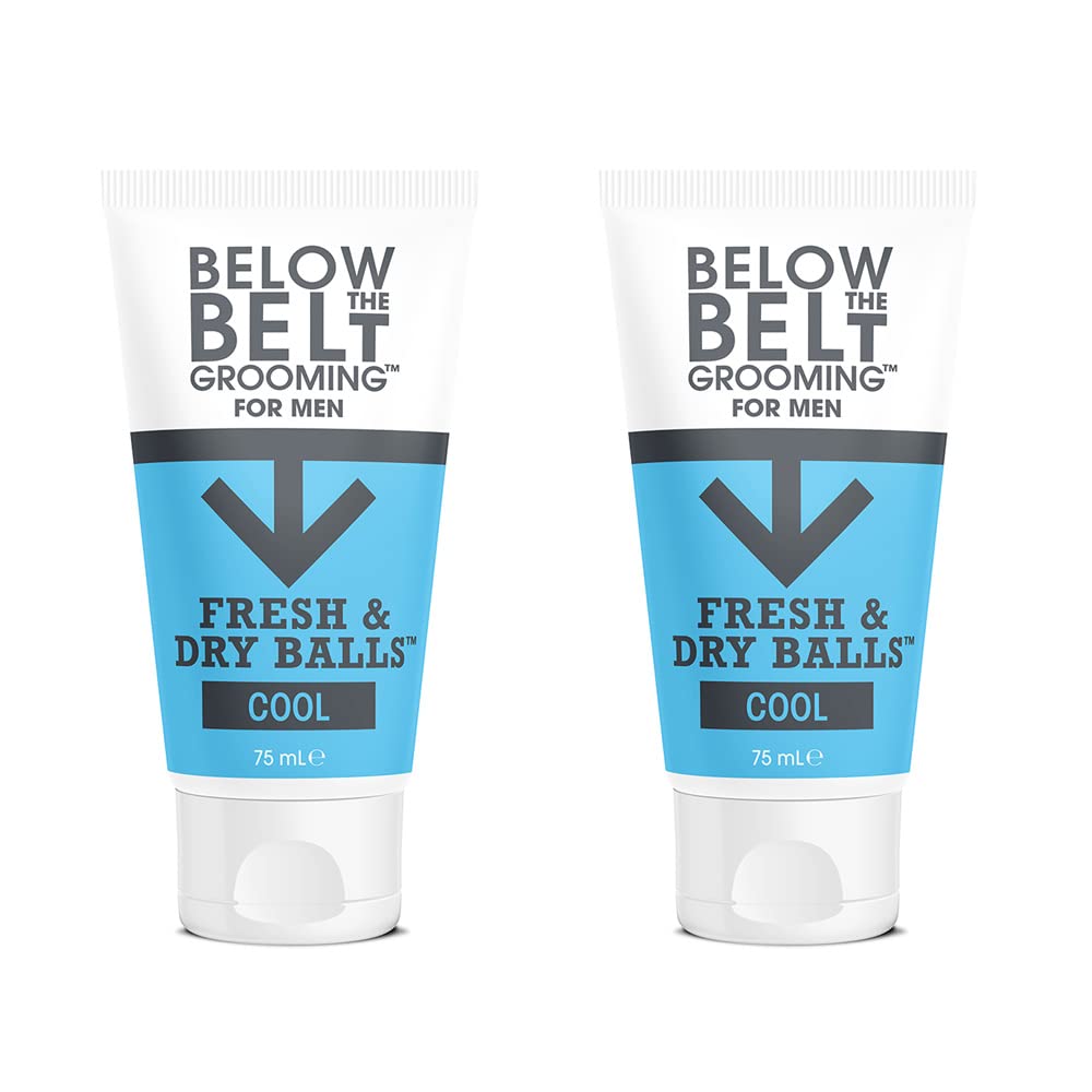 Below The Belt Fresh and Dry Balls 75ml (2x75ml, Cool)