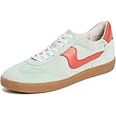 Dolce Vita Women's Notice Sneakers, Pear Suede, 9 Medium US