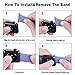 VATI Sport Band Compatible with Apple Watch Band 40mm 44mm 42mm 38mm, Soft Silicone Sport Strap Replacement Bands Compatible with iWatch Apple Watch Series 4, Series 3/2/1 S/M M/L