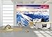 Large Photo Wallpaper – Alps Panorama – Picture Decoration Winter Wonderland Sunset Snow Landscape Nature Mountains Glacier Ground Image Decor (132.3x93.7in - 336x238cm)