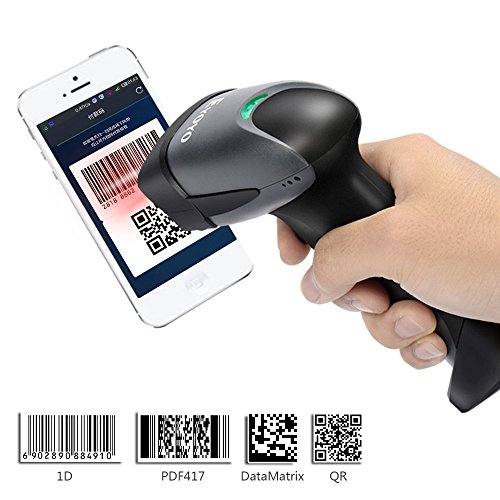 QR Barcode Scanner Eyoyo Wired Handheld 1D 2D USB CCD Barcode Reader