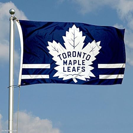 Amazon Com Wincraft Toronto Maple Leafs 31 Point Leaf Flag And