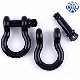 XYZCTEM Towing D-Ring Shackles 3/4