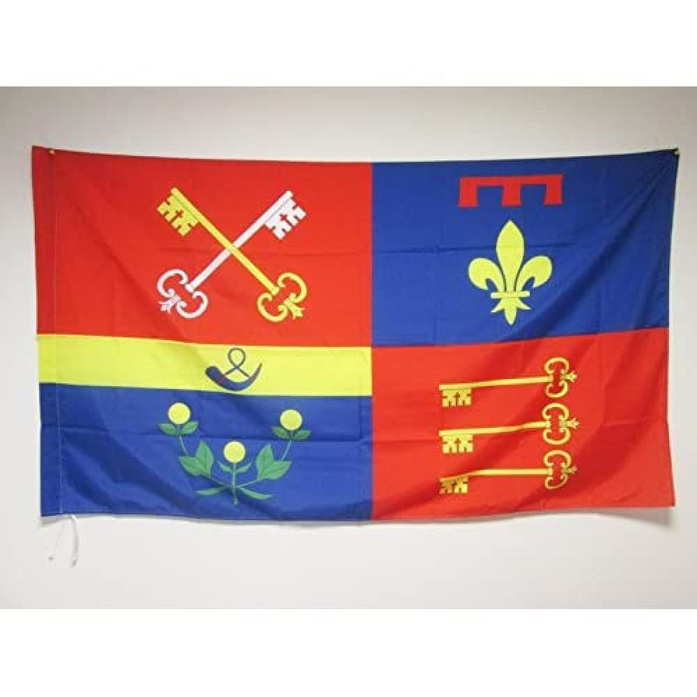 AZ FLAG - French Department of Vaucluse Flag - 3x5 Ft - Department of France Banner with Sleeve - 100% Polyester - Fade Resistant - Vivid Colors - 3' x 5' Feet - 150x90 Cm