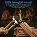 EasyGoProducts Eco-Stix Fatwood Fire Starter Kindling Firewood Sticks – 100% Organic – Firestarter for Wood Stoves, Fireplaces, Campfires, Bonfires, 20 Lbs