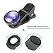Universal 4 in 1 Camera Lens Kit- Yarrashop Phone Lens Fish Eye Lens + 2 in 1 Macro Lens + Wide Angle Lens + CPL Lens for iPhone 6/6 Plus/6s/6s plus/5/5S/4/4S,iPad Air/Mini,Samsung Galaxy/Note (Black)