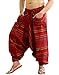 SARJANA HANDICRAFTS Men's Cotton Harem Genie Dance Yoga Alibaba Hippie Pants