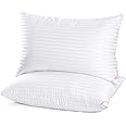 EIUE Hotel Collection Bed Pillows for Sleeping 2 Pack Queen Size，Pillows for Side and Back Sleepers,Super Soft Down Alternati