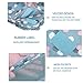 EPQUEEN Travel Toiletry Bag Hanging Cosmetic Makeup Organizer Women Travel Makeup Bag for Toiletries Gifts for Monther Girls Blue Flower