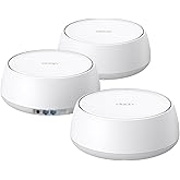 TP-Link Deco BE25 Dual-Band BE5000 WiFi 7 Mesh Wi-Fi System | 4-Stream 5 Gbps, 240 Mhz | Covers up to 6,600 Sq.Ft | 2X 2.5G P