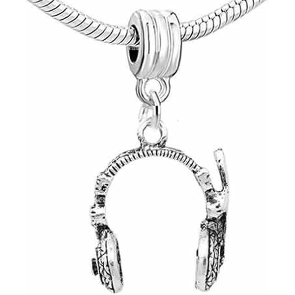 Tooth Charm Dangling Bead Spacer – Fits Pandora, Chamilia, Troll & European Charm Bracelets - View #4