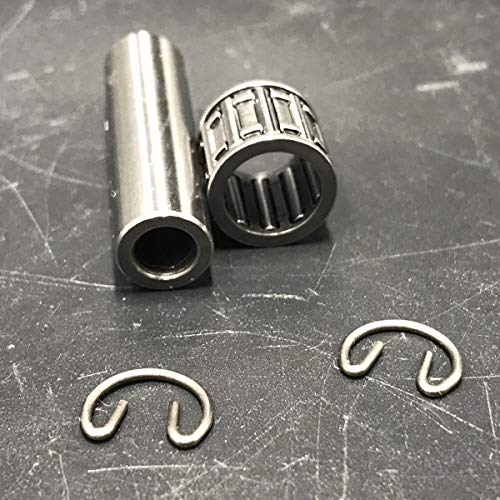dolphin1986 Needle Bearing and Piston pin, Clips Combo - 66cc/80cc Gas Motorized Bicycle