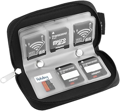 JYTECH Trail Camera Viewer for SD CF Micro SD(TF) SIM Card for Windows and Android 3 in 1 Card Reader with Water-Resistant Anti-Shock Memory Card Holder Case