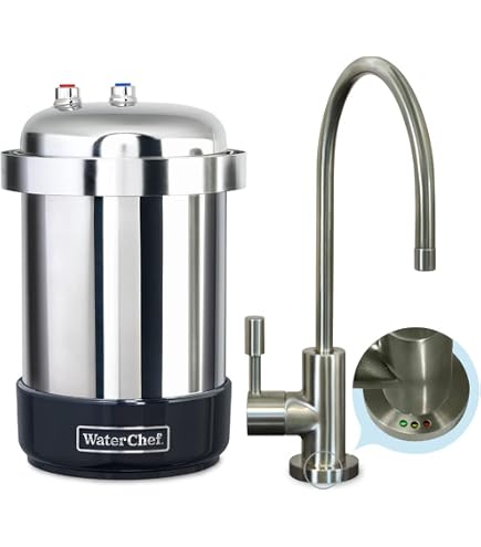 響くフォン　ヒューマンウォーター2台セット Amazon.com: WaterChef U9000 Premium Under-Sink Water Filtration