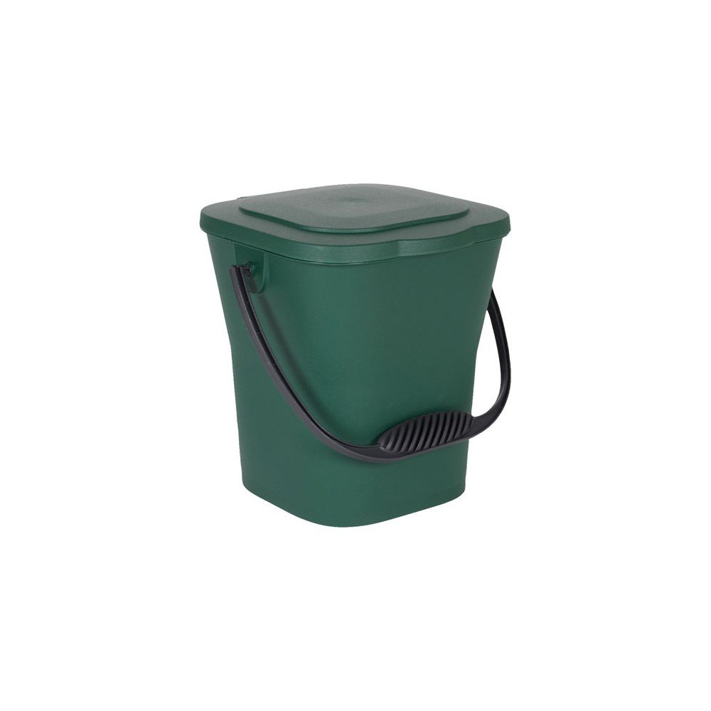 EDA Compost Bucket 6 Litres with Lid Canada Green, 013119