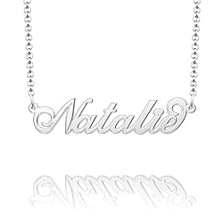 Q&Locket Natalie Name Necklace Personalized