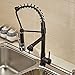 Rozin Oil Rubbed Bronze Pull Down Spray Kitchen Sink Faucet Swivel Spout Mixer Tap Wet Sink Bar Faucets