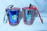 Starbucks Disneyland 60th Diamond Celebration Birthday/Anniversary + Disney Parks Ornament Approx. 3