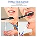 Natural Activated Charcoal Teeth Whitening Powder, 2oz Coconut Charcoal Teeth Whitening Powder Dental Floss Toothbrush-Tongue Cleaner Household Oral Cleaning Kit (2.12 oz)
