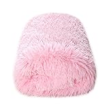 CaliTime Super Soft Blanket Throw, Modern Cozy Plush Warm Faux Fur 60 X 80 Inches, Baby Pink