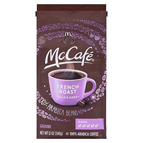 McCafÃ© French Roast Ground Coffee, Dark Roast, 12 Ounce Bag (Pack of 6)