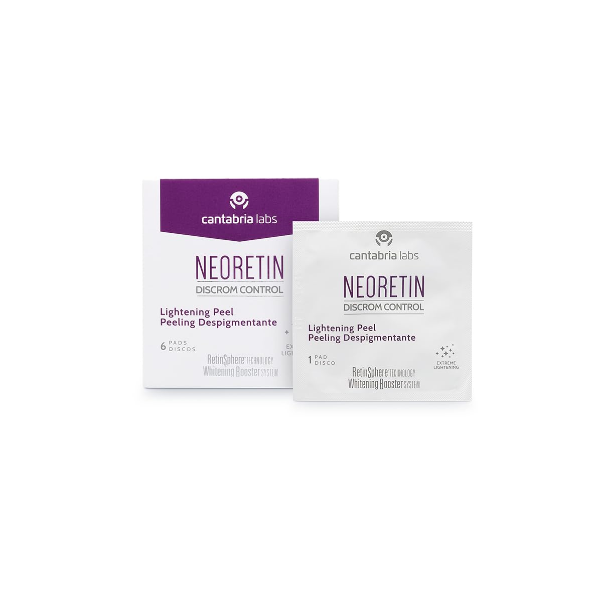 Neoretin Discrom Control Peeling Lightening Peel 6 Pads 366691