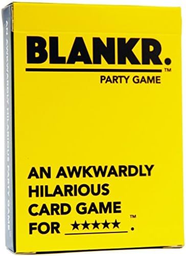 Blankr: An Awkwardly Hilarious Card Game For ????? . by BLANKR