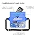 Waterproof Pouch, OTBBA Waterproof Case Dry Bag Snowproof Dirtproof Sandproof Perfect for Boating Swimming Snorkeling Kayaking Beach Pool Water Parks(2 Pack-Transparent & Black)