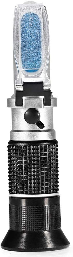 0-90% Brix Meter Refractometer,V·RESOURCING Portable Hand Held Sugar Content Measurement for Sugar Food, Fruit, Beverages Honey
