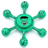 Marvel Heroes - Metal Fidget Spinner Toy Helps Focusing, Stress Reducer/Relief Perfect For Boredom EDC ADD Anxiety and Autism for Adult & Children, High Speed and Quiet Bearing (HULK)