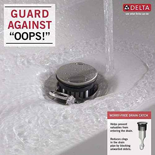 Delta Tolva 4 in. Centerset 2-Handle Bathroom Faucet in Chrome