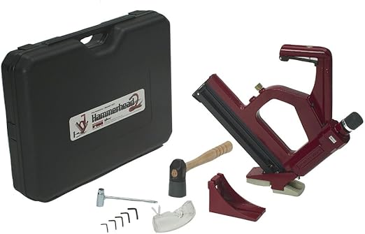 Porta Nail 421p Pneumatic Floor Nailer With Both Line Nailer Shoe And Face Nailer Shoe