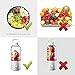 Portable Blender, TOPQSC Smoothie Blender USB Juicer Cup, 17oz Fruit Mixing Machine with 4000mAh Rechargeable Batteries, Detachable Cup, Gifts For Women, Perfect Blender for Personal Use (FDA, BPA Free)White
