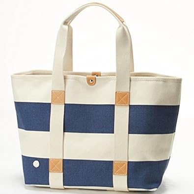 Amazon シップス メンズ Ships Bonfanti キャンバス ボーダー トートバッグ Ships シップス メンズバッグ 財布