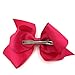 XIMA Girls Hair Bows Alligator Hair Clips for Gils 6inch big Grosgrain Ribbon Bows Hair Accessories Pack of 25