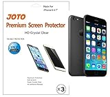iPhone 6 4.7 Screen Protector - JOTO iPhone 6 Screen Protector Film, Ultra Crystal Clear (Invisible) version Screen Guard for Apple iPhone 6 4.7