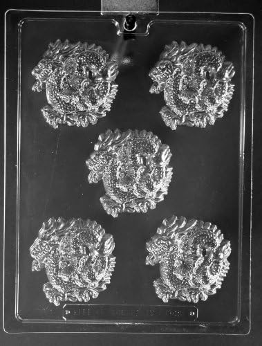 Dragon Pieces Chocolate Candy Mold