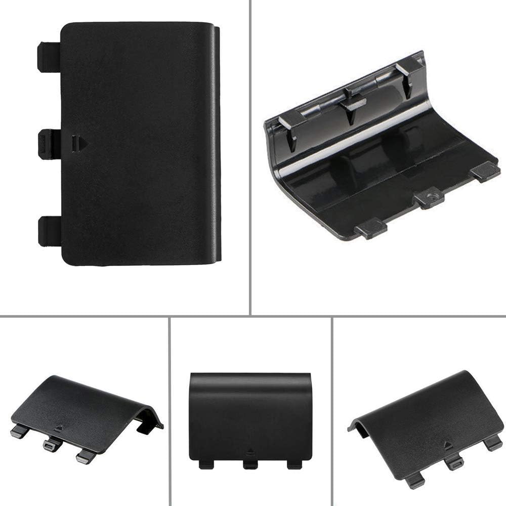 4Pack Replacement Battery Back Cover for Xbox Wireless Controller Controller Shell Cover Part for Xbox One S Battery Cover Door - Image 5