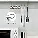 Silicone Basting Brush BBQ Grill Pastry Brush 12 Inch and 8 Inch for Baking and Cooking, Safe Heat Resistant Stainless Steel Handles with Free Wall Hook, Set of 2
