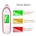 Elera Digital No Touch Infrared Forehead and Ear Thermometer Monitor with Probe Clinical Thermometer Gun for Fever for Infant Baby Kid Adult (Pink)