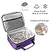 Girls Flip Sequin Lunch Box Insulated Lunch Tote Bag for Kids Glitter Mermaid Lunch Box for School Work Travel Picnic