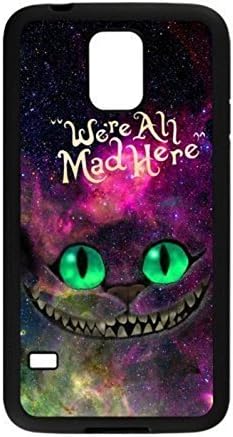 Galaxy Space Cheshire Cat Samsung Galaxy S5 Case, Customized Silicone Rubber TPU back cover cell phones for Samsung Galaxy S5 i9600 Case