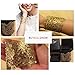eManco Adjustable Vintage Lace Wide Cuff Bangles Bracelets for Women Yellow Gold Plated Jewelry
