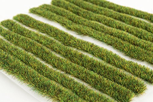 WWS War World Scenics WWScenics Statische Grasfasern Gras-Streifen x 10 | 4mm Frühling | GSTSPR4 | für Modellbau… – Bild 3