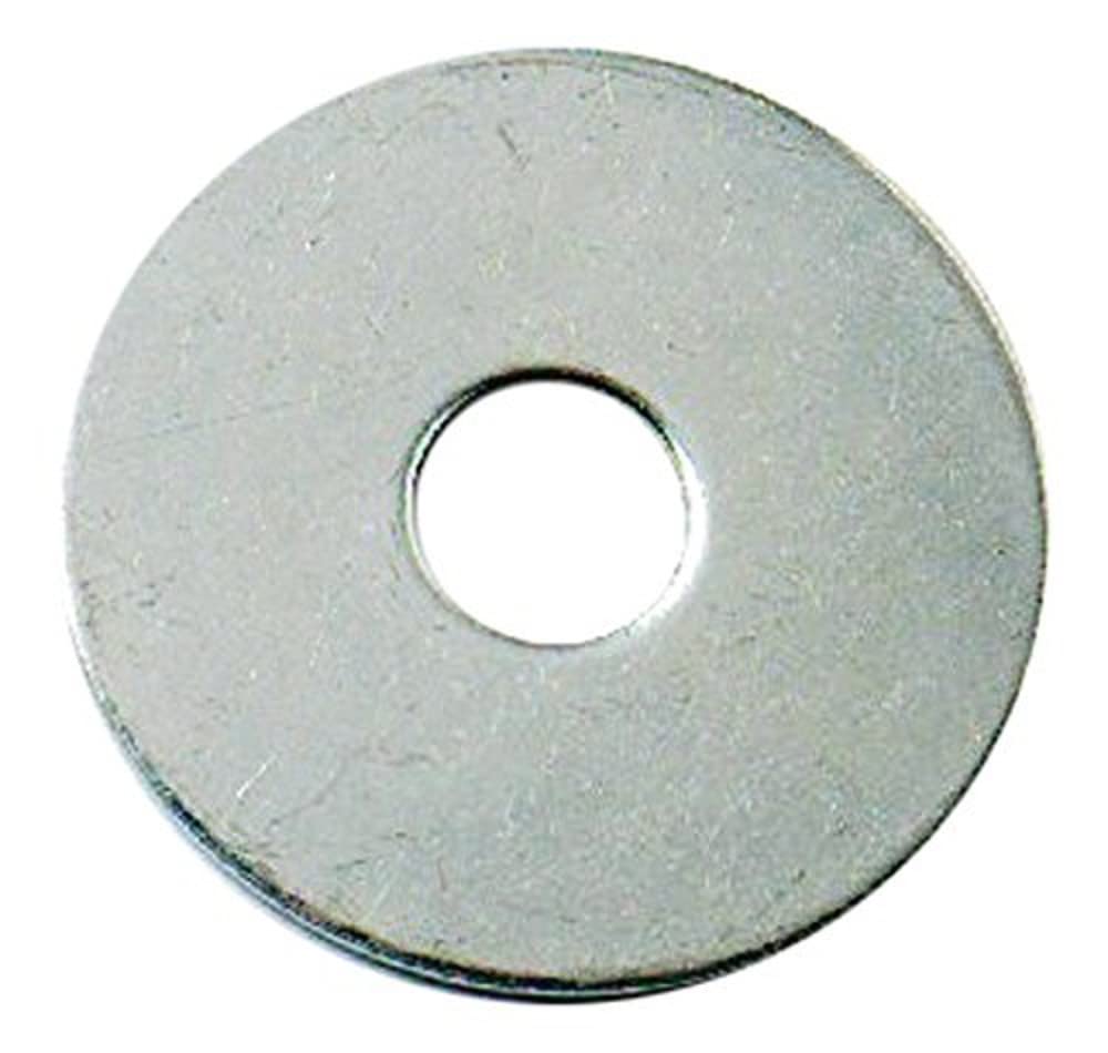 Merriway BH06112 (50 Pcs) Penny Repair Mudguard Fender Washer 50mm Diameter x 10mm Hole - Pack of 50 Pieces