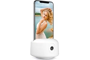 Auto Tracking Smart Shooting Holder【NO APP Required】 360°Rotation Auto Face Selfie Stick, Suitable for Phone, Tablet - Cell P