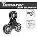 Yomaxer Tri-Spinner Fidget Toy Hybrid Si3N4 Ceramic Bearing Nylon PA Material Good for ADHD EDC Hands Killing Time
