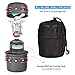 Odoland 6pcs Camping Cookware Mess Kit with Lightweight Pot, Stove, Spork and Carry Mesh Bag, Great for Backpacking Outdoor Camping Hiking and Picnic (Renewed)thumb 1