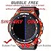 SINO-SKY [5-Pcs] For WSD-F20 Watch Screen Protector, Full Coverage TPU Screen Protector for WSD-F20-RG Watch HD Clear Anti-Bubble and Anti-Scratch