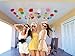 Tissue Paper Pom Poms - Set of 30 Pcs - Pre Folded Paper Decoration for Party Wedding Birthday Bridal Baby Showers Mexican Fiesta Flowers - 6 8 10 Inch - 10 Mixed Colors